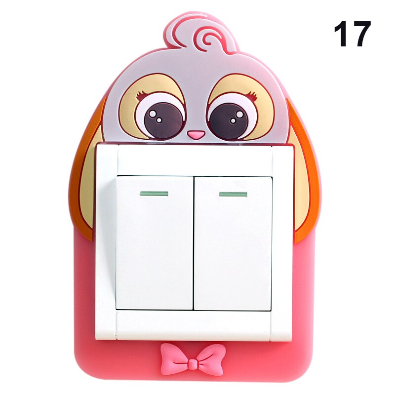 Position Indication Luminous Switch Decoration Sticker Cartoon Wall DIY Decoration Fluorescent Glow in the Dark LB88: 17