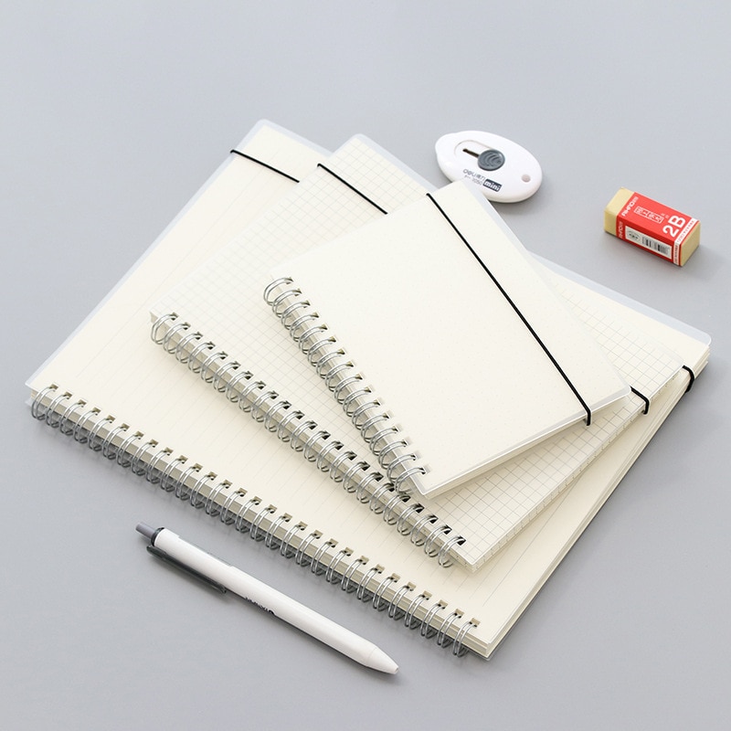 Bullet Journal A6 A5 B5 School Supplies Notebook PP Grid Dotted Dot Blank Drawing Organizer Planner Agenda Book Time Stationery