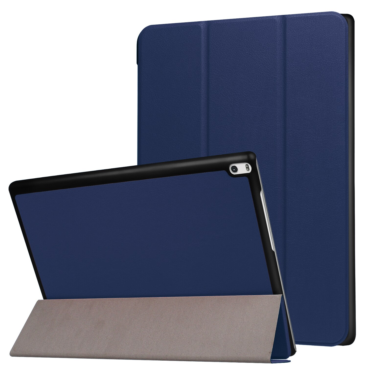 Case Voor Lenovo TAB4 Tab 4 10 Plus TB-X704L 10.1 &quot;TB-X704F TB-X704N Cover Funda Pu Lederen Tablet Case Voor TAB4 Tab 4 10 P 10.1&quot;: Tab4-10P-DarkBlue