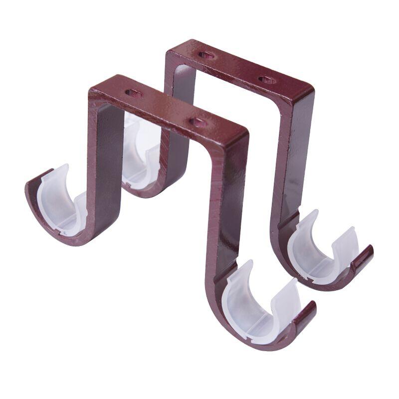 Hefwerktuig plafonds gordijnroede gemonteerd kopframe bovenbeugel romestanghouder montagebeugel montage mono: 7