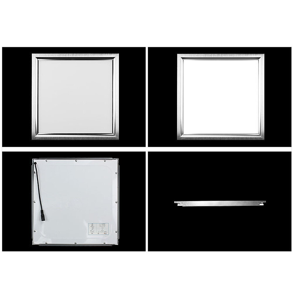 20w/1300 Lm Ultra Thin Flat Led Panel Light Industrial Office Square Led Panel Light Recessed Kitchen Bathroom