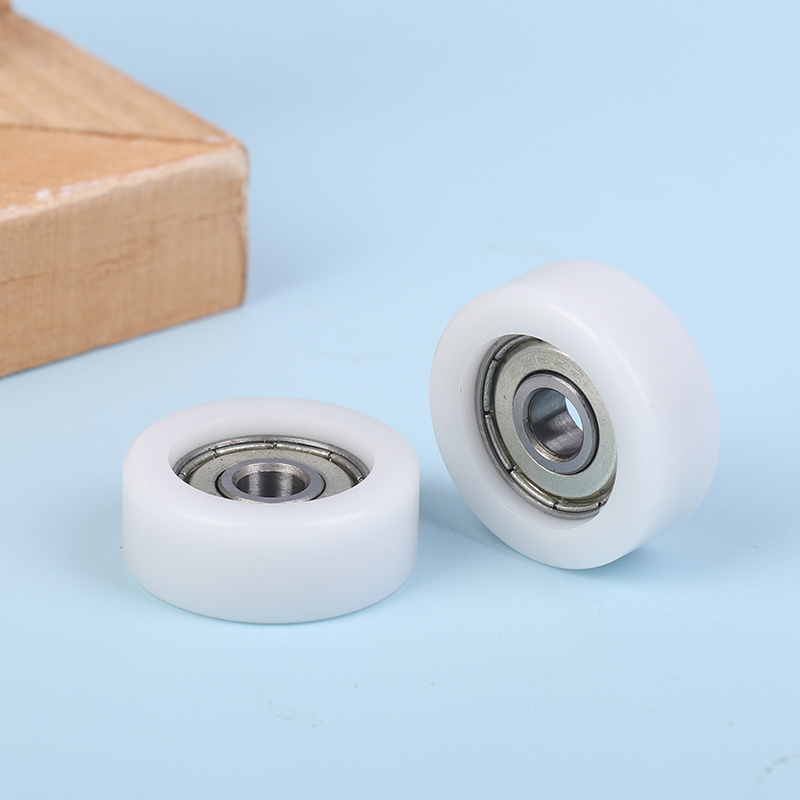6*26*10mm Kunststoff Nylon Rolle POM Rolle Kugellager Rolle Schiebe Konverband Rad Lagerbier Rad