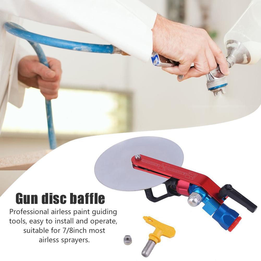 Color Separation Baffle Disc Baffle High Pressure Airless Sprayer Universal Household Wall Nozzle Anti-Splash Baffle