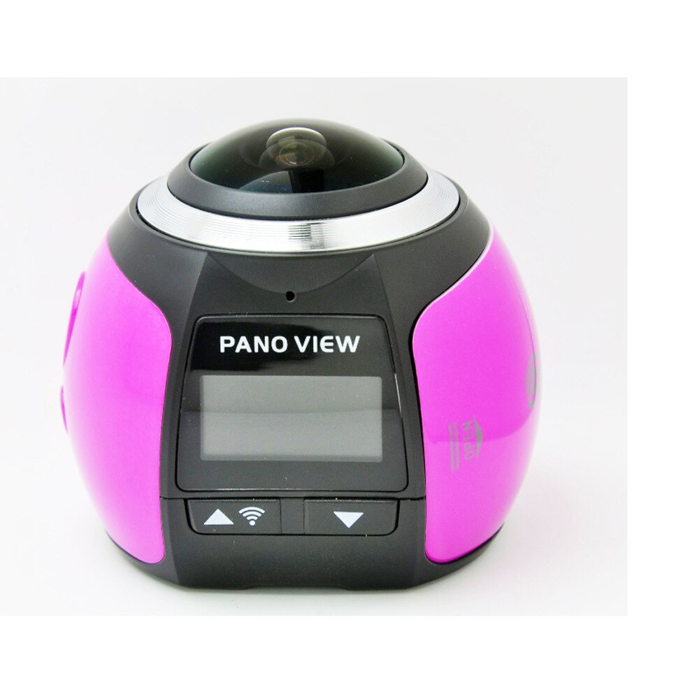 2448P camera 360-degree VR Rear View panoramic portable small cam 16MP Remote Control surveillance Various Colors Available: Pink
