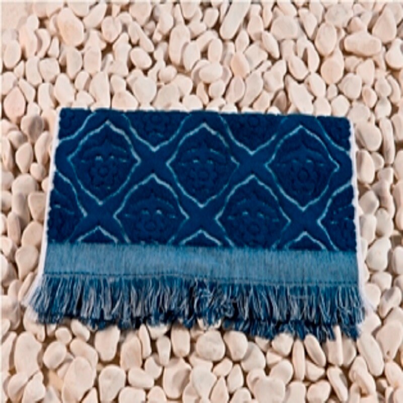 MINI Toalla de baño LALAY, toalla de mano para invitados, 100% de algodón, 30x50 cm: GUEST TOWEL NAVY