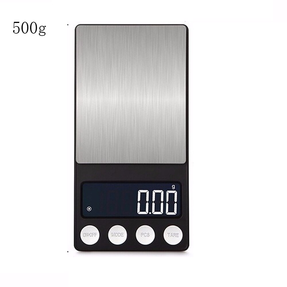 Household Food Scale Stainless Steel Electronic Kitchen LCD Back-lit Display Kitchen Baking Scale: black1