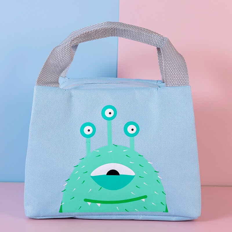 Unicorn Portatile Borsa Termica Pranzo Al Sacco Scatola di Pranzo Isolata Tote Bag di Raffreddamento Bento Sacchetto Del Pranzo Contenitore di Scuola Borse Contenitore di Cibo: H