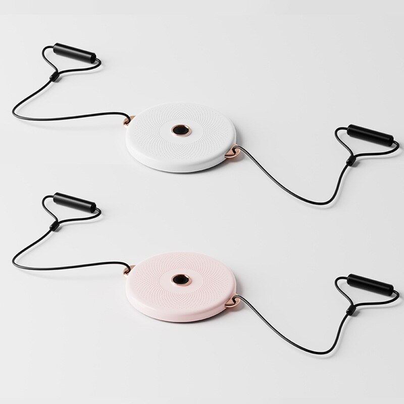 Twisted Waist Disc Exercise Twisted Waist Turntable Yoga Plastic Waist Shaping Waist Twister Anti-Slip Wave Point Twisting Disc