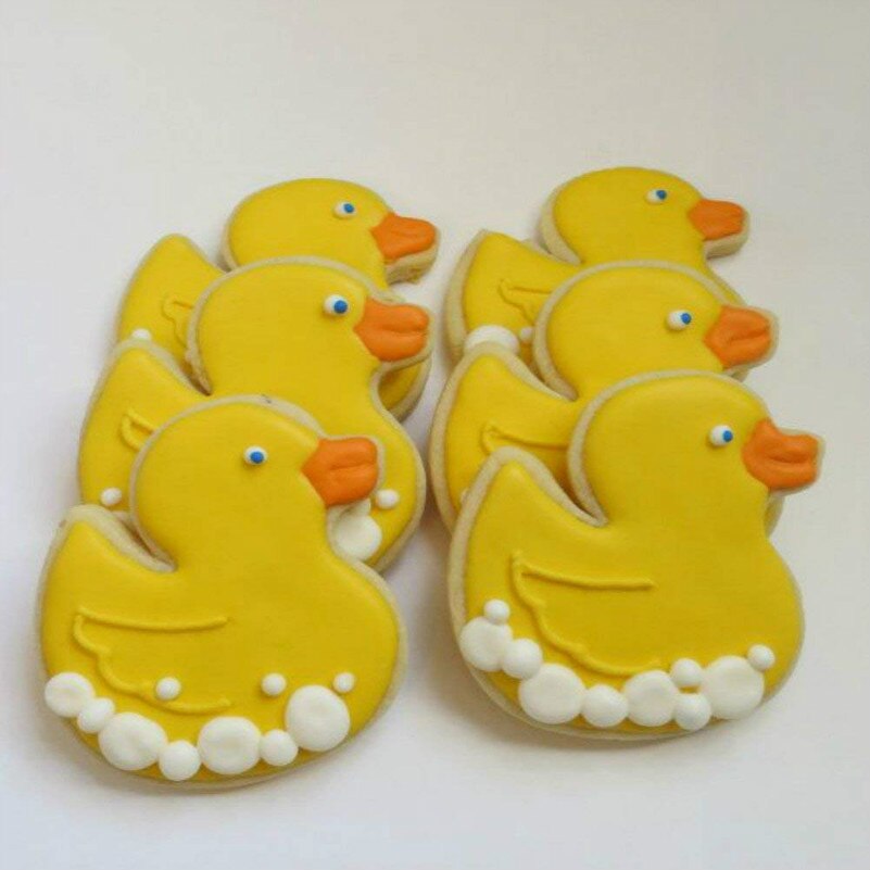 KENIAO Duck Cookie Cutter for Baby Shower & Birthday Pastry / Fondant / Biscuit Cutter - 7.5 * 6.6 cm - Stainless Steel