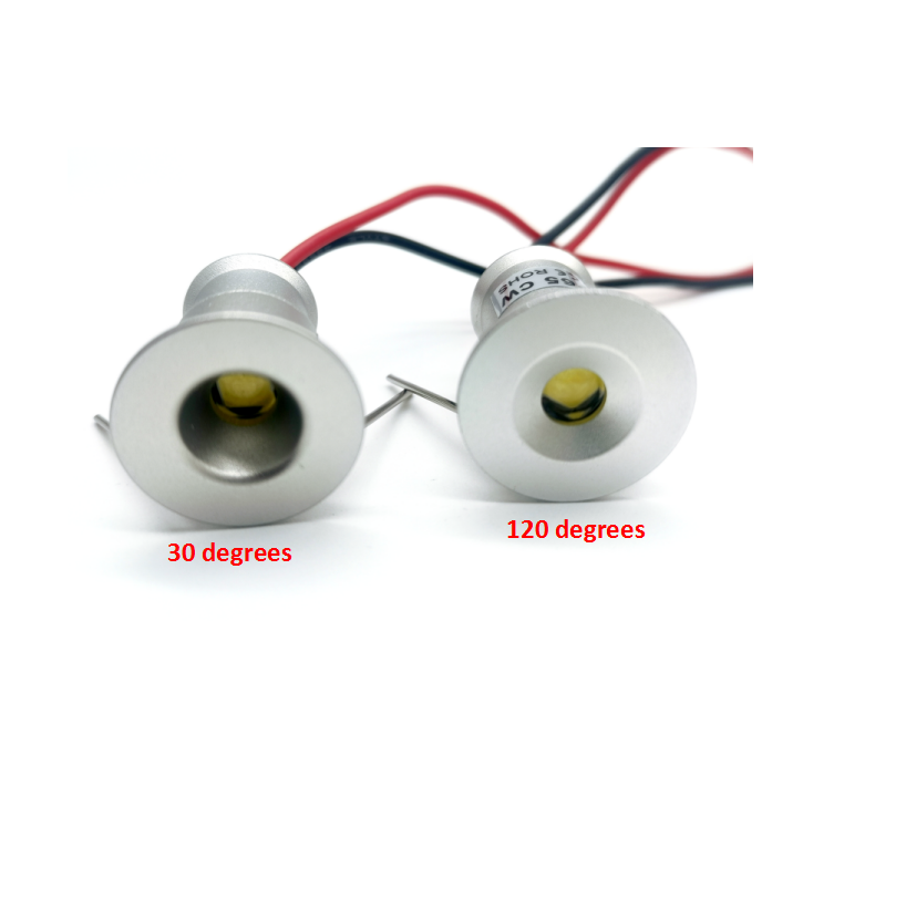 Dimmable 12V 24V LED étanche IP65 projecteur encastré 1W escaliers Sauna pont plafond projecteur canal maison lampe commerciale