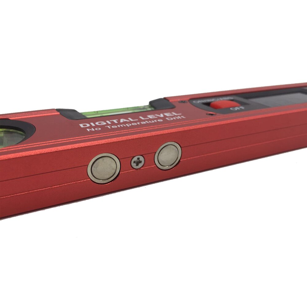 Digital Angle Finder Level 360 Degree Range Spirit Level Upright Inclinometer with Magnets Protractor Ruler