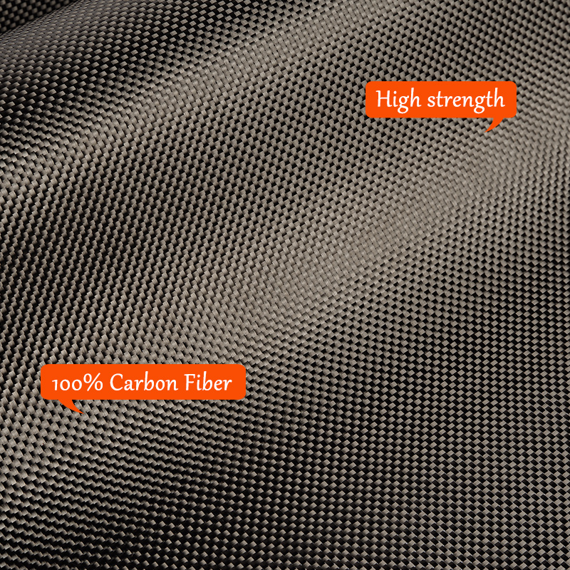 Carbon Fiber Stof Doek 3K 200g/m2 Plain Weave 1m lengte