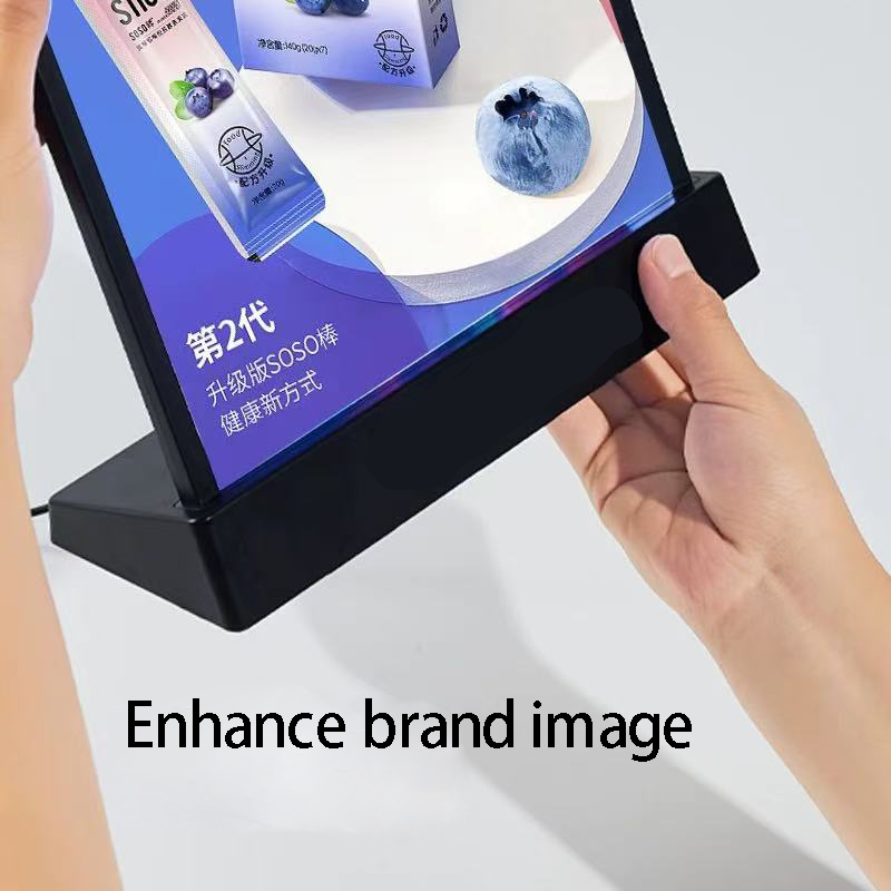 Oplaadbaar elektronisch prikbord A4A5 desktop elektronisch menubord