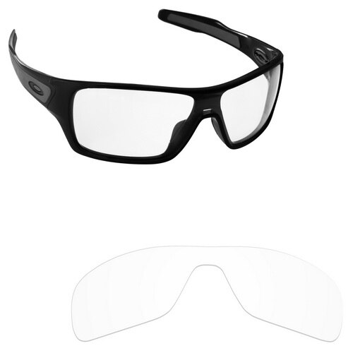 ToughAsNails Polarisierte Ersatz Linsen für Oakley Turbine Rotor Rahmen-Sorten: Clear