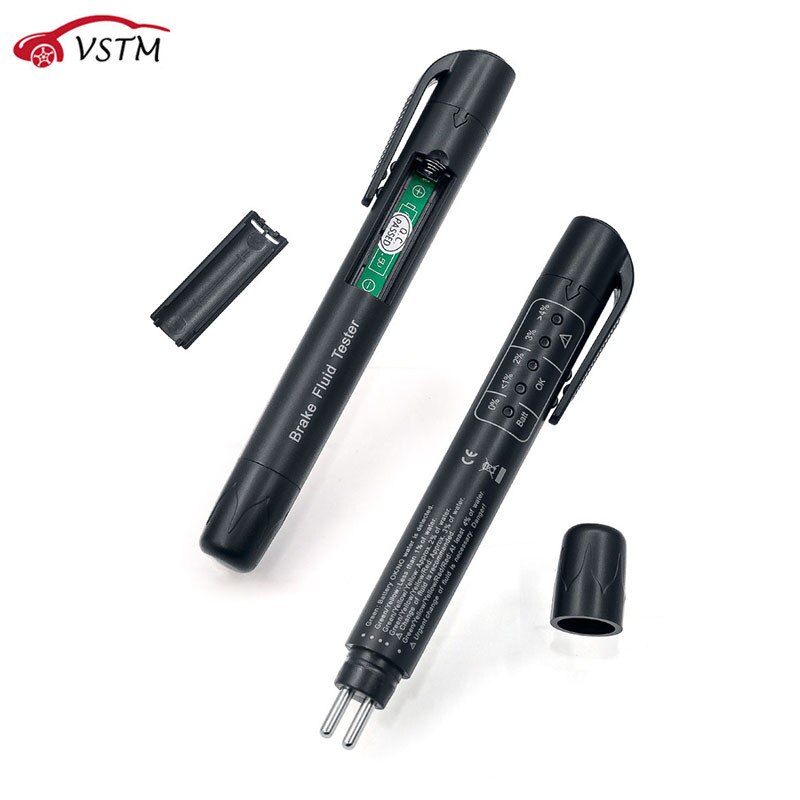 Brake Fluid Liquid Tester Pen With 5 LED Car Auto Vehicle Tools Diagnostic Tools Mini Brake Fluid Tester