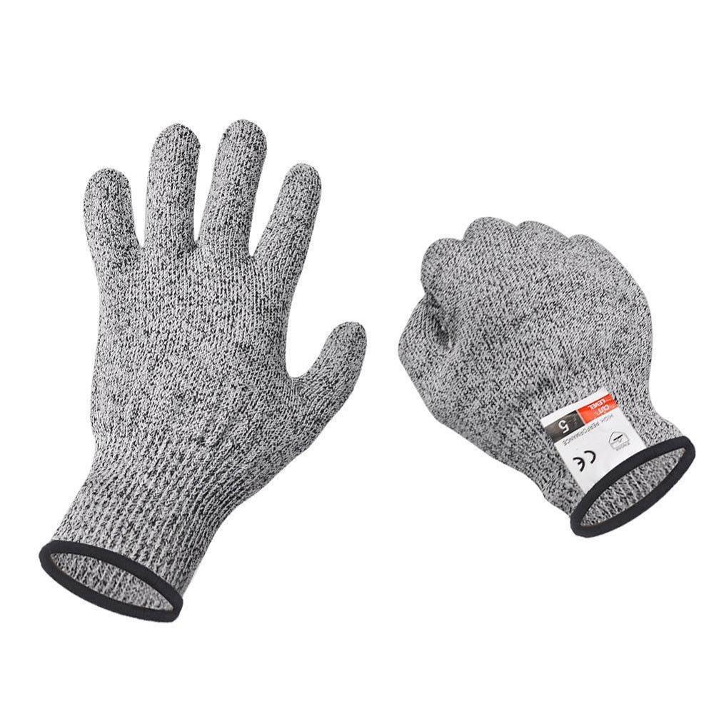1PAIR Grade 5 Cut-Resistant Gloves Safety Protection Gloves Cut-Resistant Grade Kite-Flying Wear-Resistant Gloves Gloves J8X6