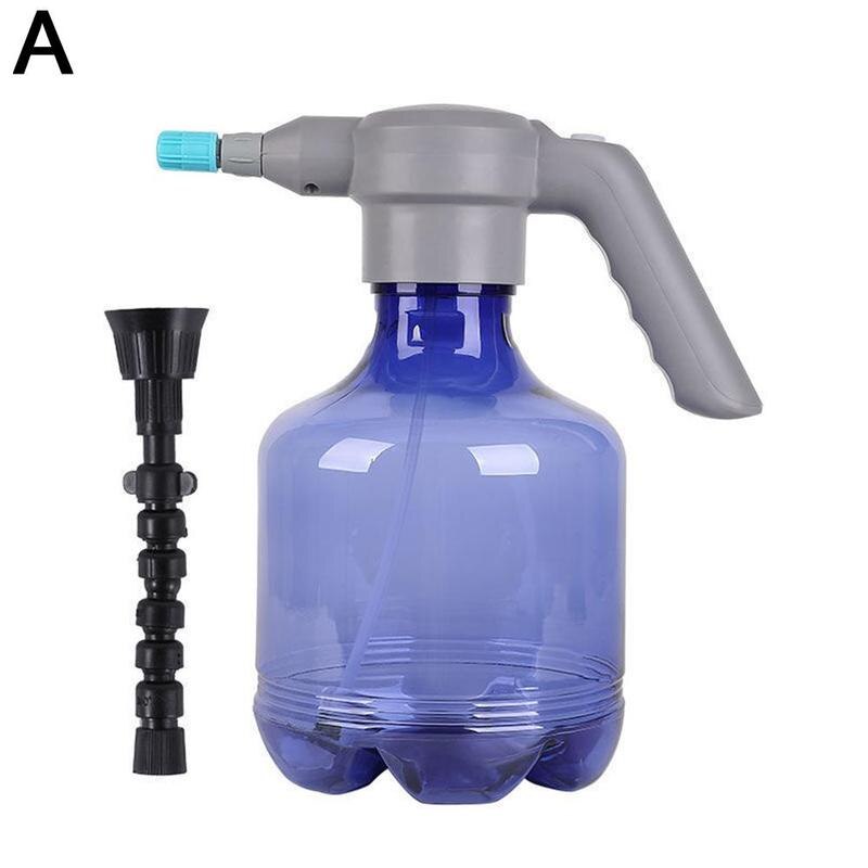 3L Electric Plant Spray Bottle Automatic Watering Fogger Disinfection USB Plants Garden Machine Sprayer Electric Hand Water M2W2: blue 