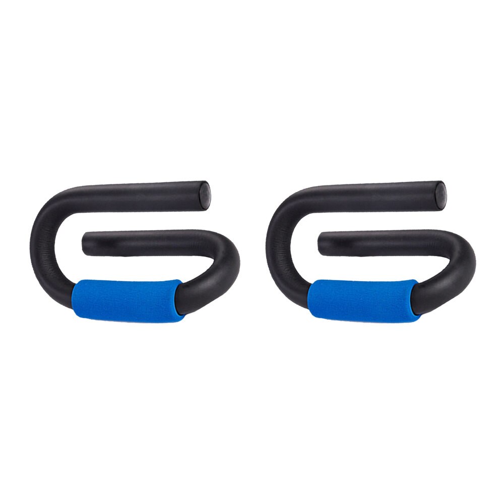 1 par de soportes de ejercicios de barra de pecho hacia arriba, brazos de entrenamiento, agarre de espuma para gimnasio, ejercicio Pectoral, equipo de gimnasia para el hogar
