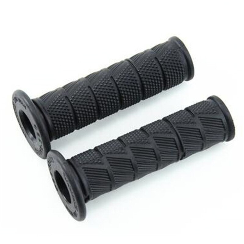 Guidon de moto universel, accessoires rétro de 22MM, pièces de moto pour kawasaki honda suzuki benelli yamaha Harley moto grip: 3 black