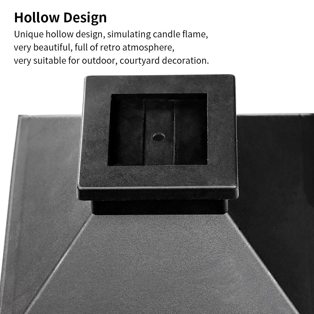 Retro Courtyard Decoration Oval Shape Solar Light Hollow Chinese Light Auspicious Lantern Metal Style Garden Wind Outdoor