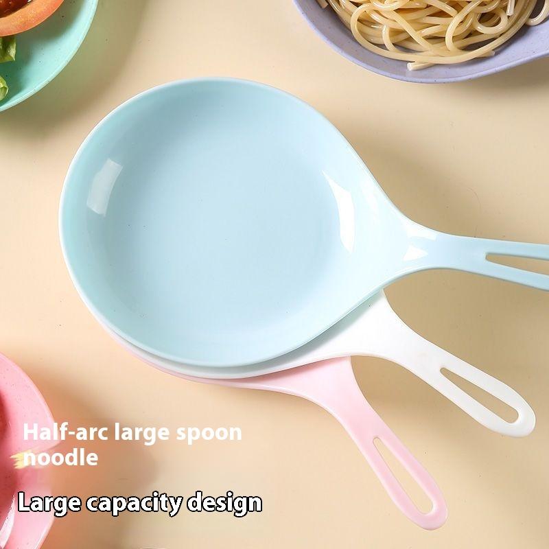 Big Spoon Plate With Handle Sauce Dish Plates Handled Serving Spoon Korean Style Tasting Dishes Dinner Spoons For Dessert Steak.