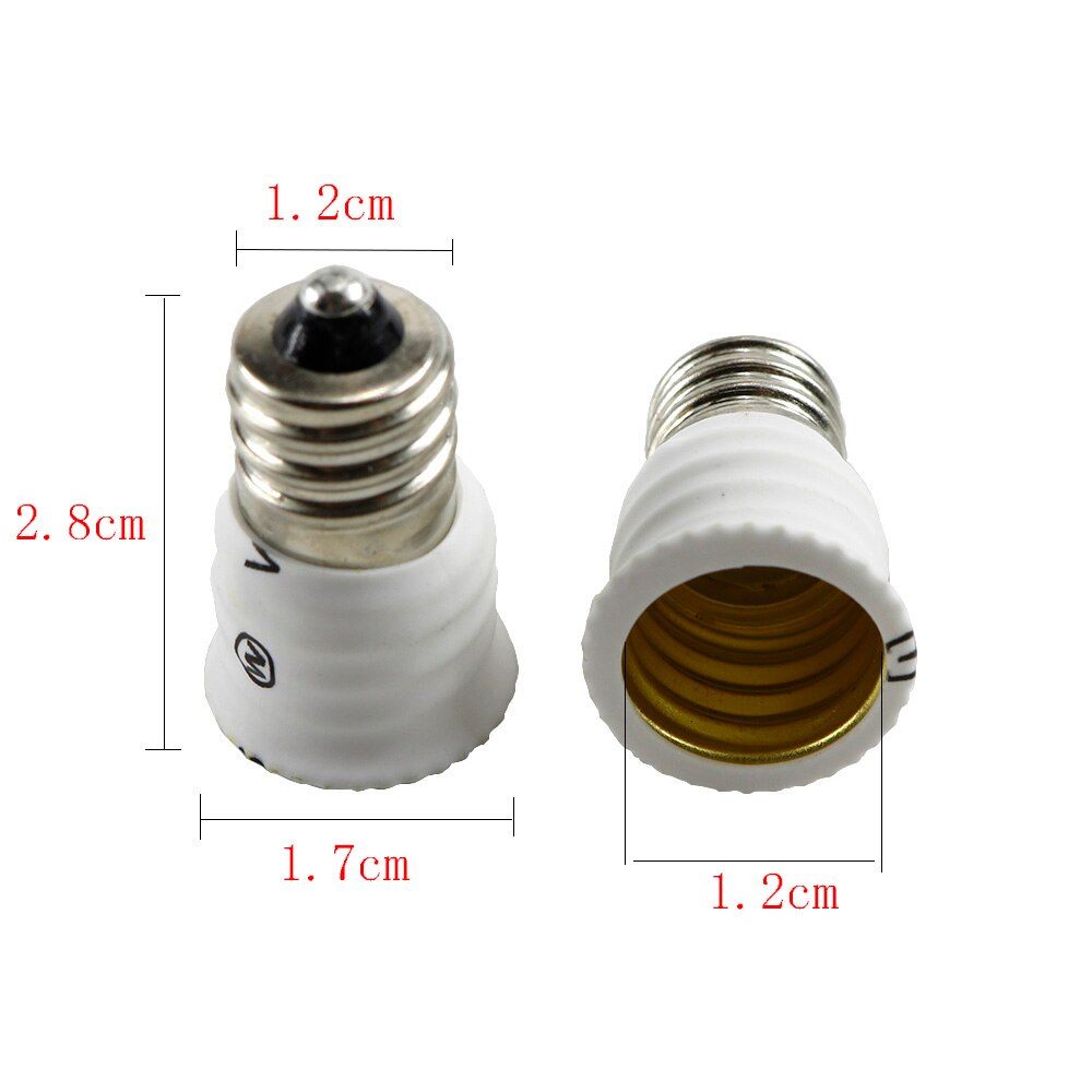 E12 Om E14 Lamp Lamp Houder Adapter Socket Converter Licht Base Kandelaar Lamp Houder Converter accessoires