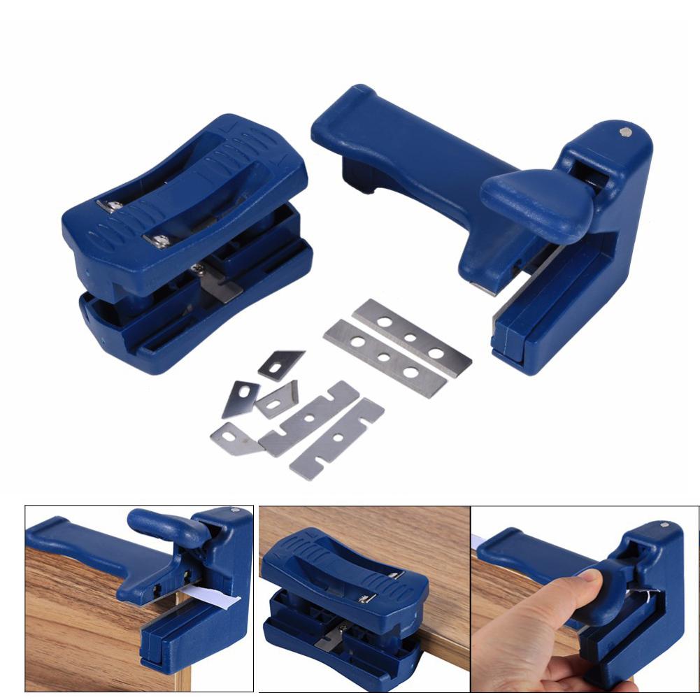Double Edge Trimmer Set Wood Head Tail Trimming Carpenter Banding Machine Tools Hardware Woodworking Tools Tail Trimmer: Default Title
