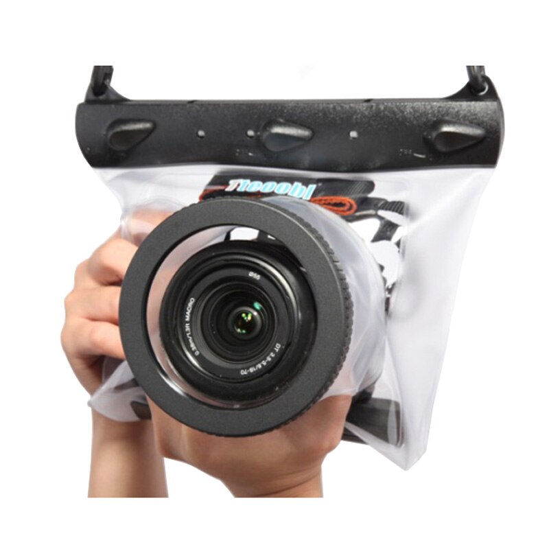 GQ-518M 20 M Onderwater Duiken Camera Behuizing Case Pouch Dry Bag Camera Waterdichte Dry Bag Voor Canon Nikon Dslr Slr