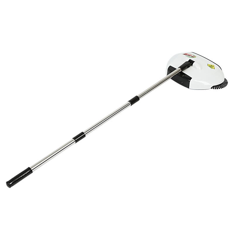 Stainless Steel Sweeping Machine Push Type Hand Push Broom Dustpan Handle Household Cleaning Package Hand Push Sweeper Mop