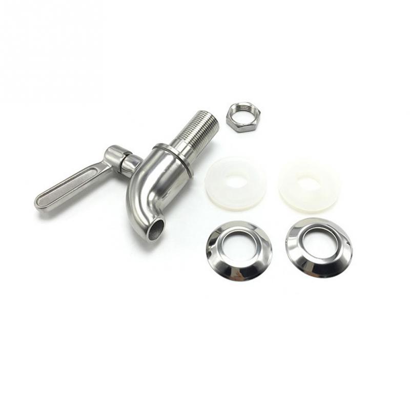 1 set 12mm 16mm dryckesautomat kran dryck vinfat kran kran vatten rostfritt stål kaffe juice kranar silver kran
