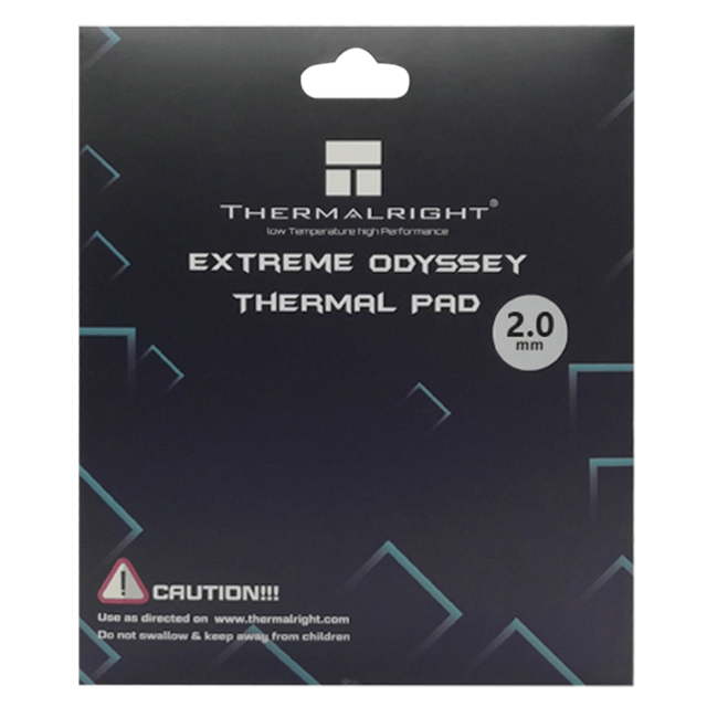 Thermalright Non-Conductive GPU Card Water Cooling Thermal Mat 12.8W/mk 120x120mm 0.5mm/1.0mm/1.5mm/2.0mm Original authentic: 120X120X2.0