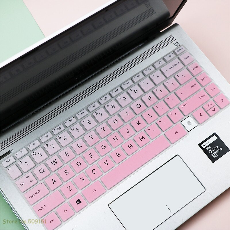 Keyboard Cover Protector Skin Voor Hp Envy 13.3 &quot;X360 Touchscreen 2-In-1 Laptop 13-ba 13-ba0017tu 13-ba0014tu 13-ba0010: Gradient Pink