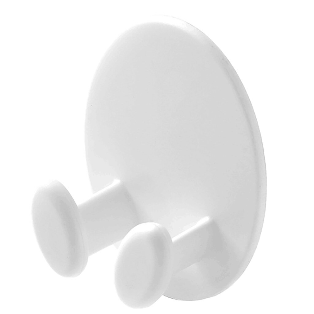 Wall Adhesive Plug Hook 4PCS Hook Socket Holder Power Cord Storage Rack Multi-function Plug Hooks 0516#30: White