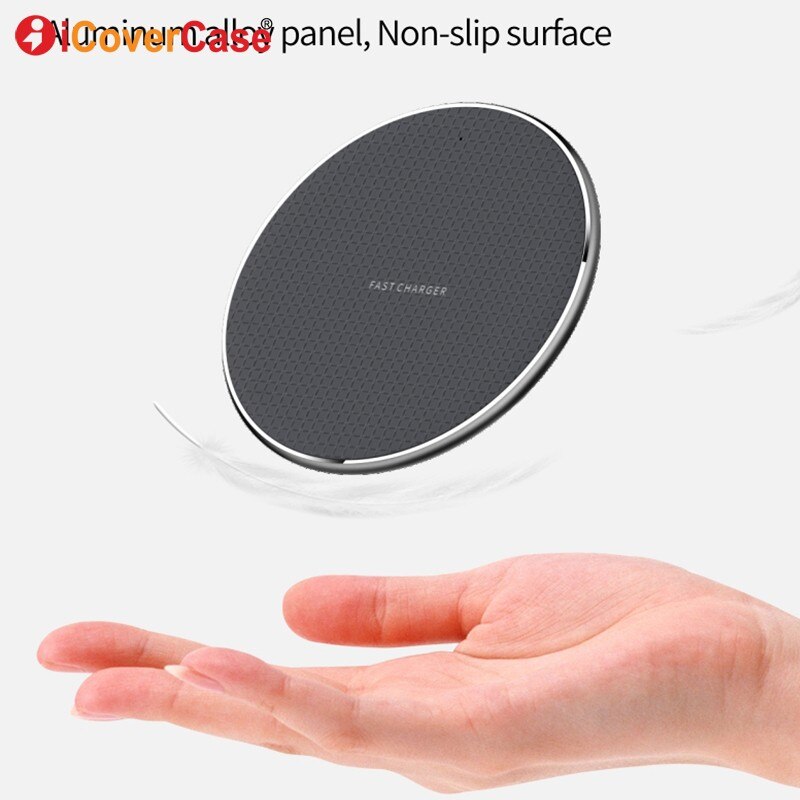 Qi Fast Charger For Samsung Galaxy S7 Edge S8 S9 S10 S10E S20+ S20 Ultra 5G S20 FE Fold Wireless Charging Pad Phone Accessory