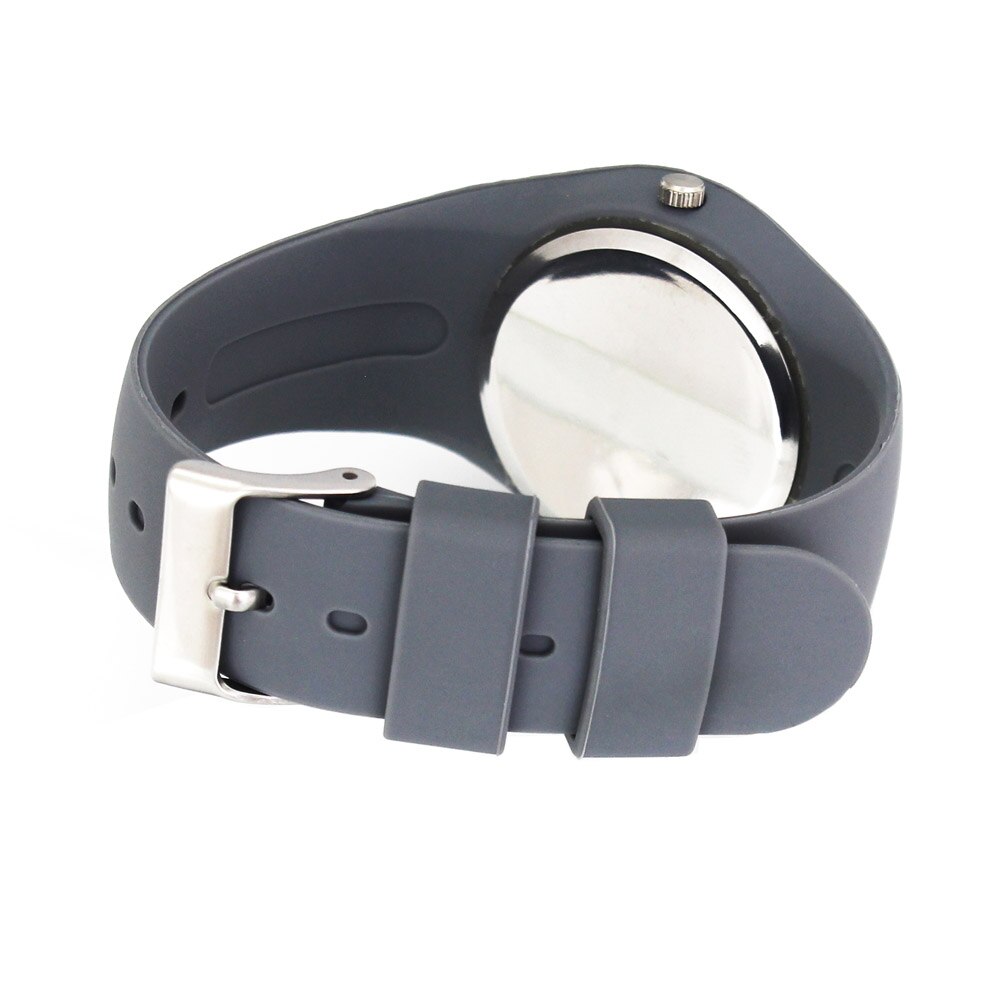 Grote Witte Haaien Vis Haai Aanvallen Patroon Vrouwen Mannen Mode Siliconen Band Sport Quartz Horloge