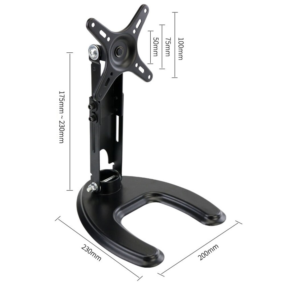 Universal Rotating Desktop Aluminum Alloy Bracket Stand for Echo Show 15 Introducing Echo Show 15 with Blink Mini Indoor Smart