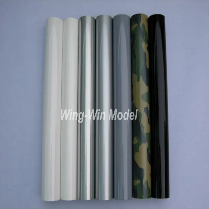 Professionele Krimpfolie Voor Rc Vliegtuigmodellen Vliegtuigfilm Diy Effen Basiskleur 640Mm