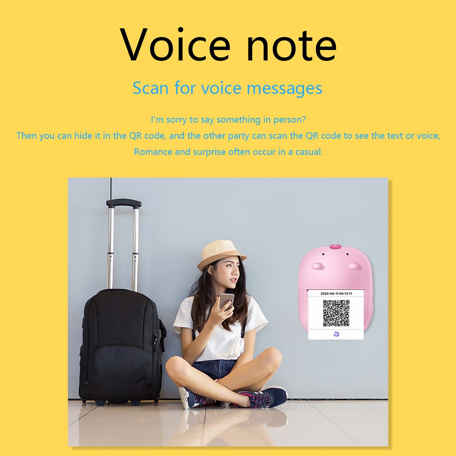 Mini Draagbare Thermische Draagbare Bluetooth Printer 57Mm Mini Draadloze Pos Image Photo Printer Voor Telefoon Android Ios Printers