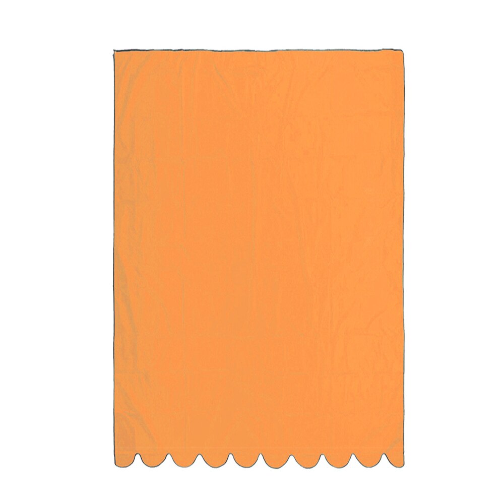 Sun Shade Sail Canopy Waterproof Patio Awning Exterior Sunshade Canopy Window Canopy Awning Fabric Replacement UV Block Curtain: orange 3x1.5cm