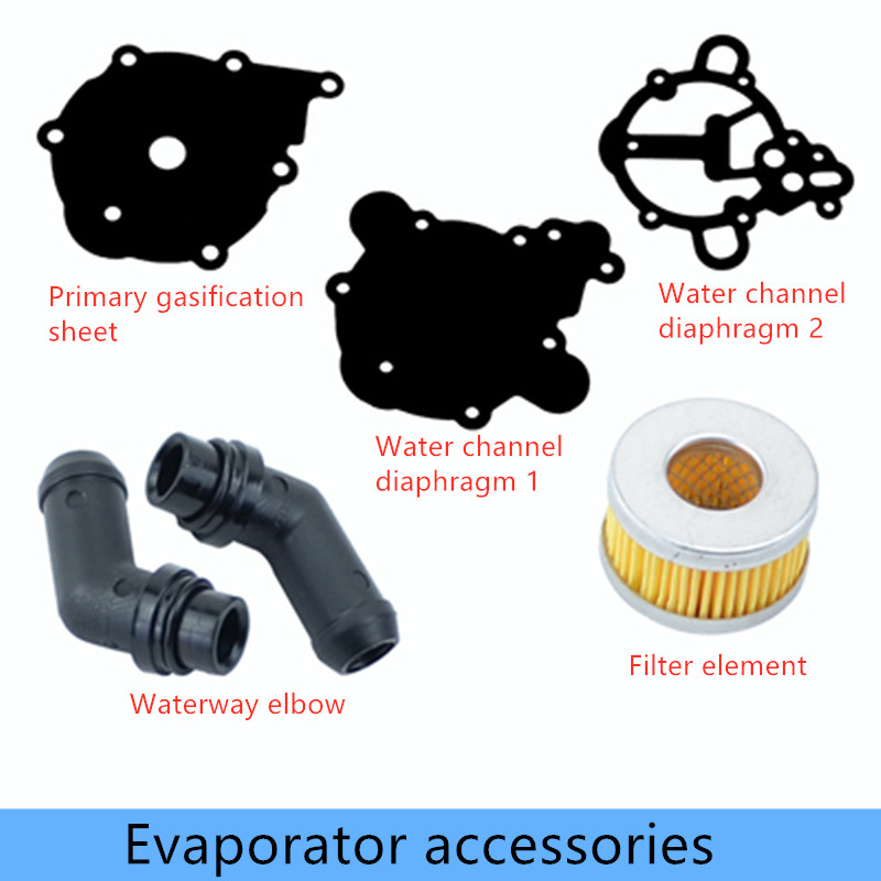 Gas Licuado LPG, evaporador, diafragma reductor de presión, diafragma de gas licuado, accesorios de diafragma automotriz para Tuomasaite