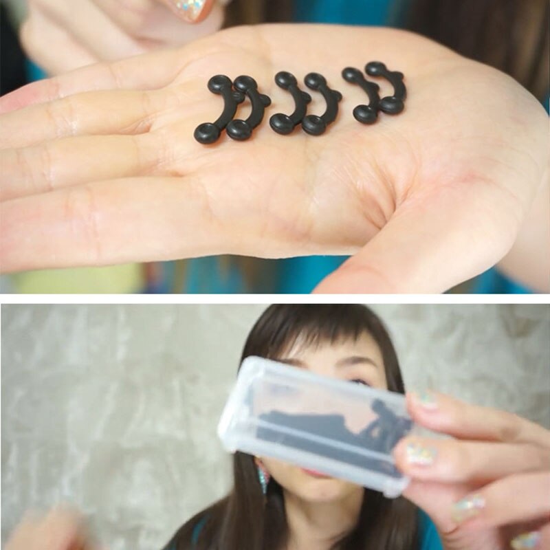 6 stks/set 3 Maten Beauty Neus Omhoog Lifting Bridge Shaper Massage Tool Geen Pijn Neus Shaping Clip Clipper Vrouwen Meisje massager