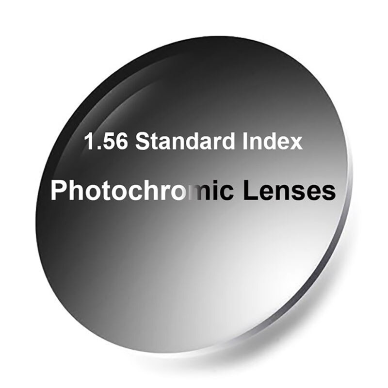 1.56 Photochromic Single Vision Lenses with Anti-Reflective Coating Finish Fast and Deep Dark Chaning Performance