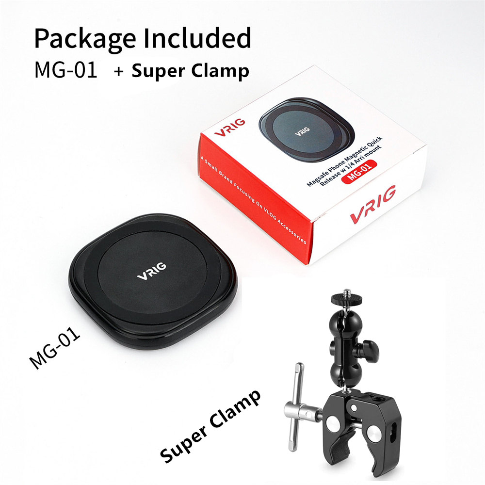Trípode magnético extensible para Selfie Stick w 1/4 ", anillo de montaje para teléfono celular, soporte para Magsaf, iPhone 15, 14, 13, 12: COFFEE