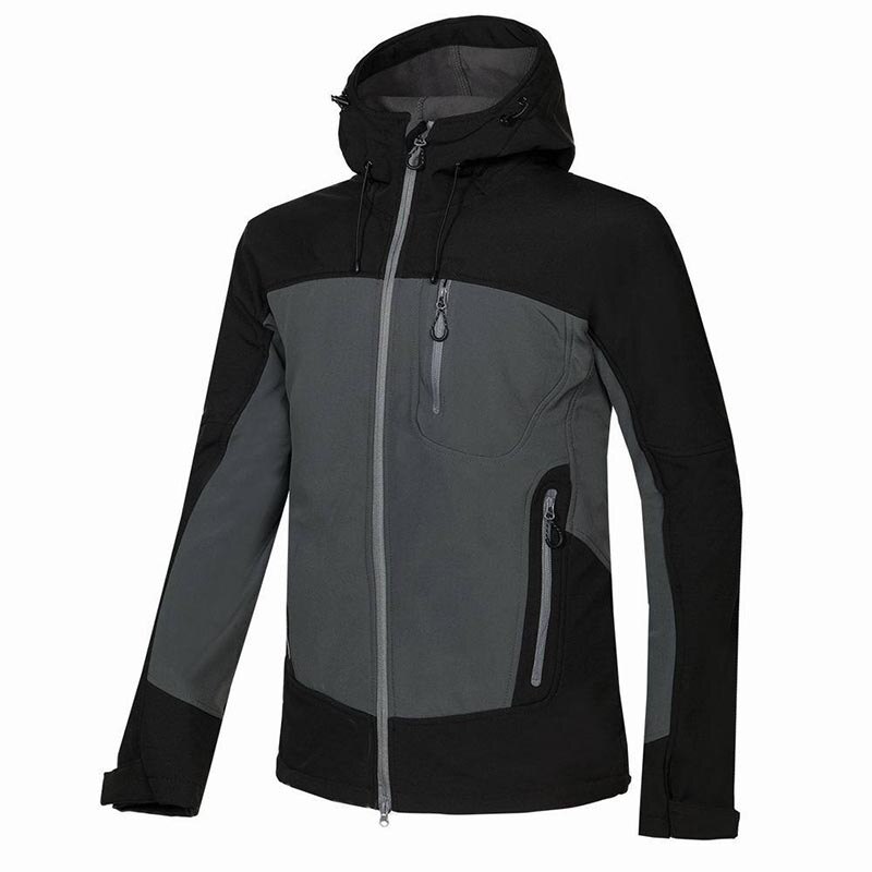Autumn Winter Outdoor Soft Shell Fleece Jacket Mountain climbing Jacket Men's Waterproof Windproof Camping Windbreaker Jacket