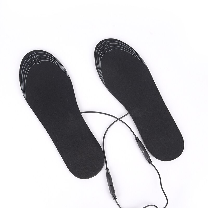 Chauffe-batterie électrique Rechargeable chauffe-chaussures USB semelles chauffantes hiver garder au semelle intérieure électriquement thermique