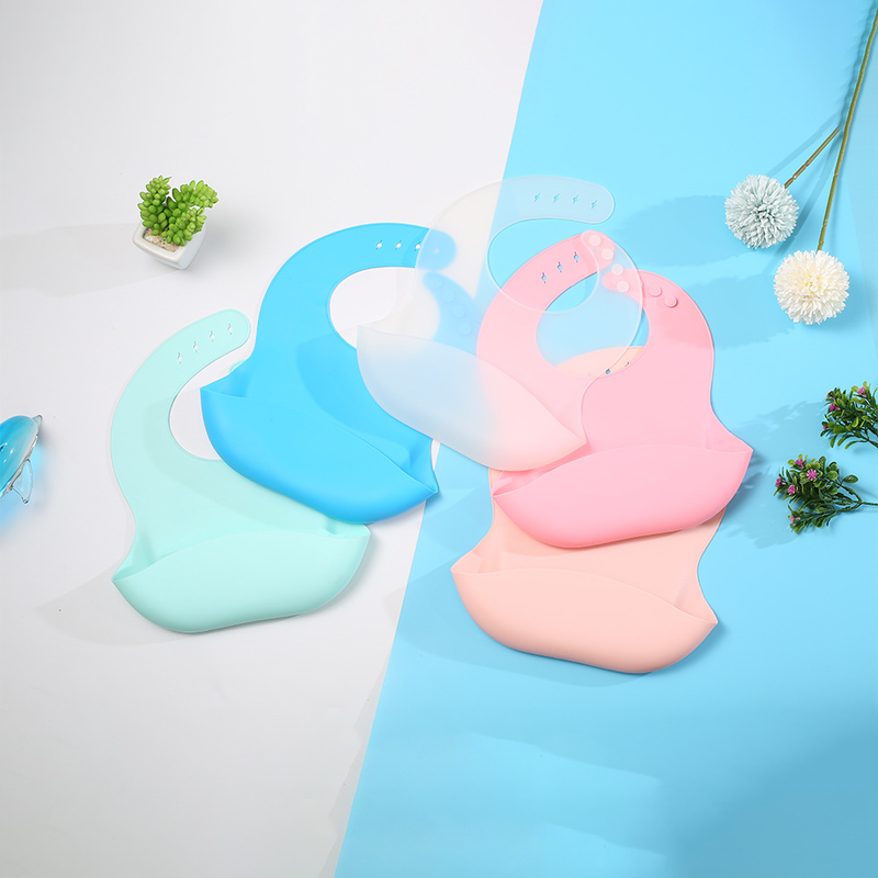 Lebensmittel-grade Silikon Baby Wasserdichte Lätzchen Burp Tücher Kleinkind Kinder Einstellbar Fütterung Schürze Speichel Bandana Lätzchen Baby Billig Zeug