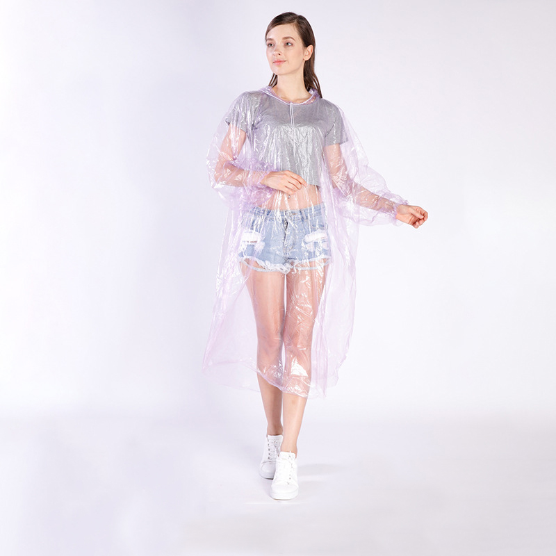 Wegwerp Regen Poncho Pack Voor Volwassen Regenjas In Bulk, Waterdicht Herbruikbare Pe Materiaal Voor Anti Fouling Barrière Beschermende Gown