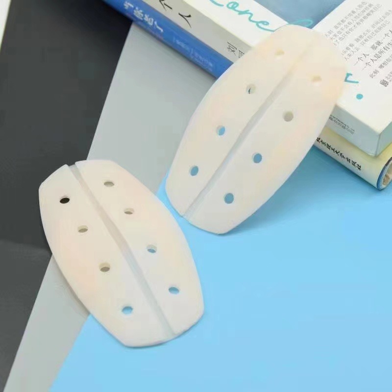 Silikon Rutschfeste Schultergurt Pads Weibliche Weiche BH-Träger Kissen Halfter Linderung Schmerzen BH Schulterpolster für Frau: Gold
