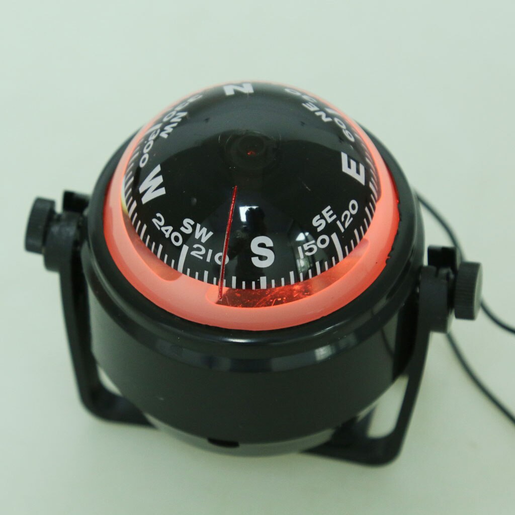12V Car Truck Marine Boat Interior Electronic Navigation Compass Luminous