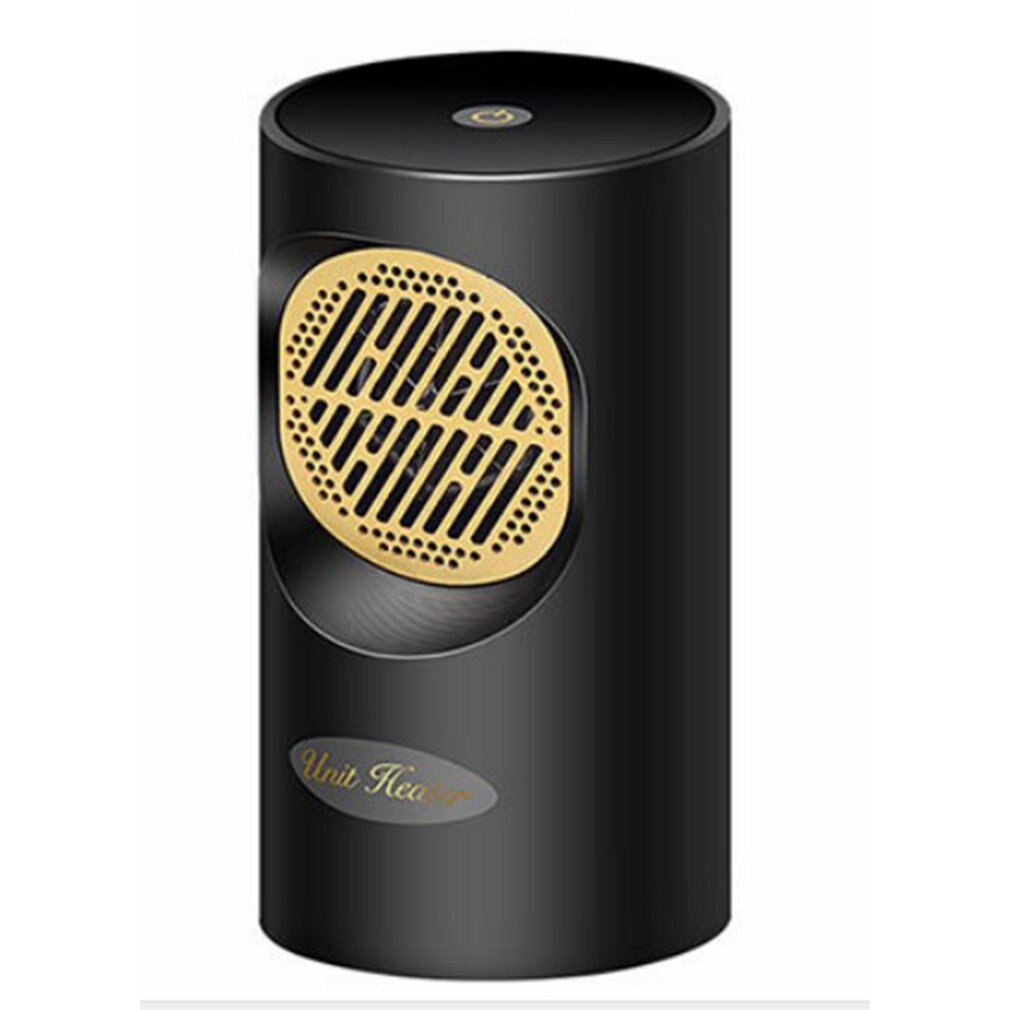 Electric Heater And Cold Wind Mini Cartoon Heater Touch Screen Version Desktop Home Heater: Default Title